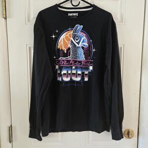 FortNite T-Shirt Loot Llama Men’s size Large 100% Cotton 2018 Epic Games